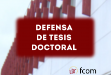 Gloria Ruiz Blanco defiende el 4 de diciembre su tesis doctoral en la FCom
