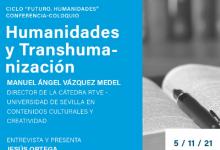 Vázquez Medel en el Ciclo “Futuro, Humanidades” de la Universidad de Granada