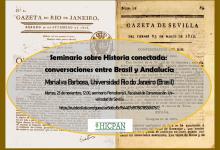 Seminario “Historia conectada: conversaciones entre Brasil y Andalucía”