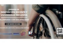 I Jornada de Innovación Docente y Universidad Inclusiva: Alumnado con Discapacidad