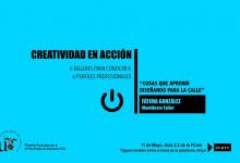 Fátima González, diseñadora gráfica, en “Creatividad en Acción” en la FCom