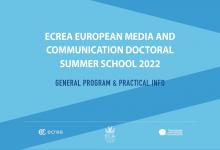 Segunda escuela de verano ECREA European Media and Communication.