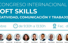Cartel del V Congreso Internacional Soft Skills, que lleva por título 'Creatividad, comunicación y trabajo en equipo'