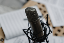 Micrófono pódcast