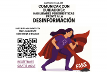 Curso-taller “Comunicar con Cuidado(s): habilidades periodísticas frente a la desinformación”