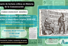 Se inaugura la segunda edición del Seminario de Lectura crítica en Historia de la Comunicación