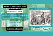 Se inaugura la segunda edición del Seminario de Lectura crítica en Historia de la Comunicación