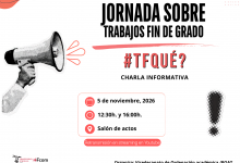 Jornada informativa para el alumnado sobre la elaboración del TFG_ACTUALIZACIÓN