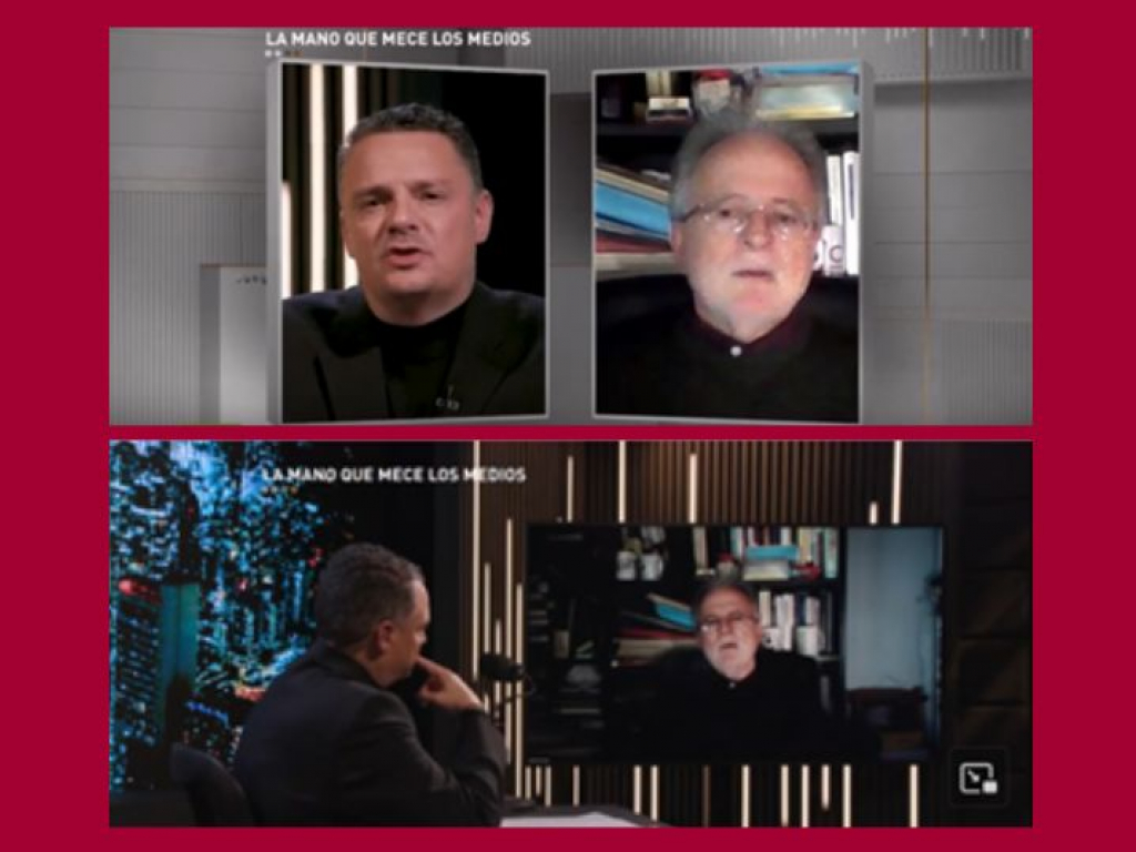 Capturas de pantalla de la entrevista