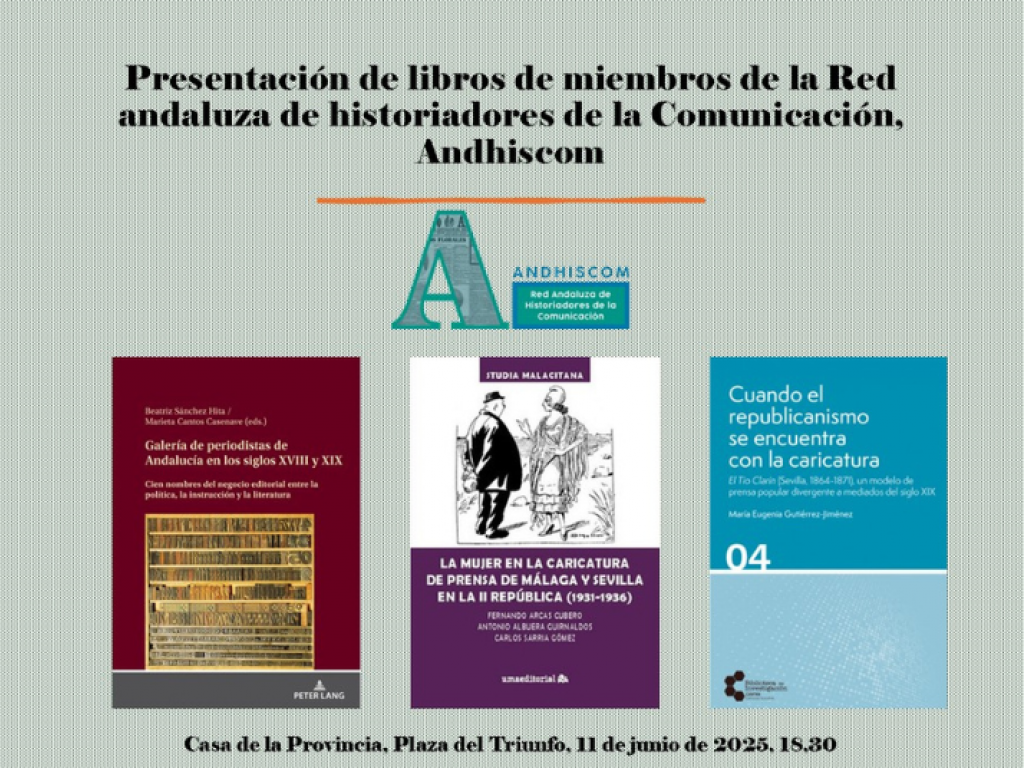 Se presentan tres libros de la Red AndHisCom