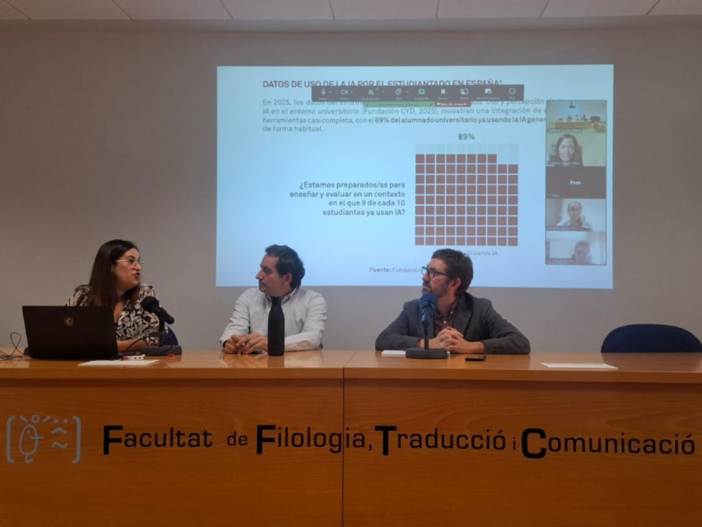 Presentación de de la guía Inteligencia Artificial para la Docencia en Comunicación: Herramientas y orientaciones para un uso responsable