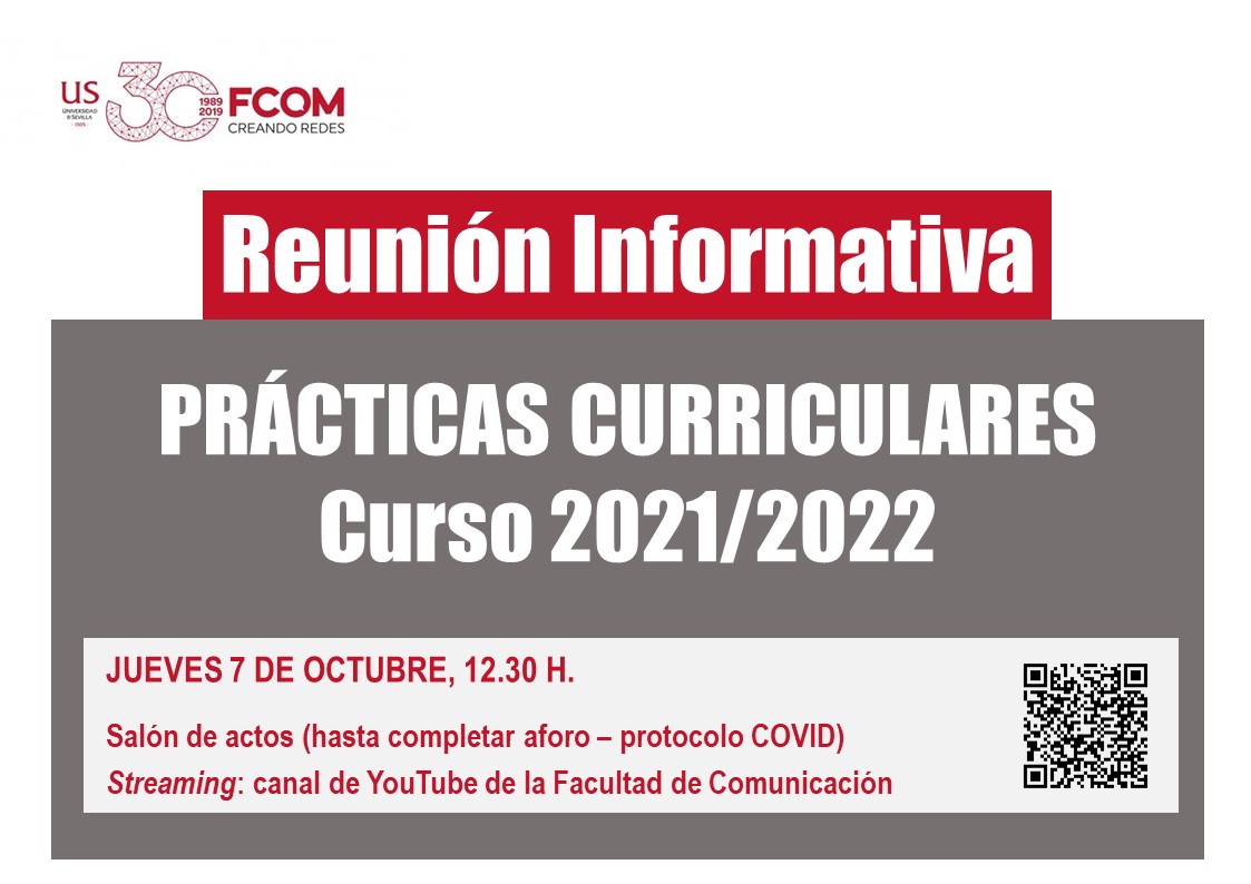 "Reunión Informativa Prácticas Grado (Curso 2021/2022)"